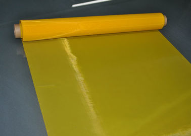 Κίνα Κίτρινο 64T - πλέγμα εκτύπωσης οθόνης πολυεστέρα 55 μικρού για τους τυπωμένους πίνακες κυκλωμάτων προμηθευτής