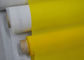 SGS πλέγμα 53 εκτύπωσης οθόνης μεταξιού FDA» με το υλικό, άσπρο/κίτρινο χρώμα της PET 100% προμηθευτής
