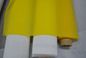 Κίτρινη σαφής ύφανση υφασμάτων αμπαρώματος μεταξιού πολυεστέρα 100% με το πλάτος 1.153.6m προμηθευτής