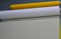 165T-31 ρόλος πλέγματος οθόνης μεταξιού για την εκτύπωση PCB/γυαλιού, άσπρο/κίτρινο χρώμα προμηθευτής