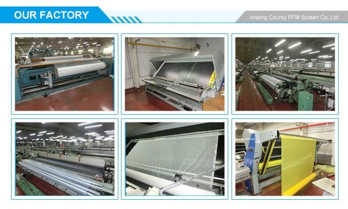 Βιομηχανικό πλέγμα υφάσματος εκτύπωσης οθόνης, οθόνη μεταξιού 100 μικρού για την εκτύπωση διάτρητων
