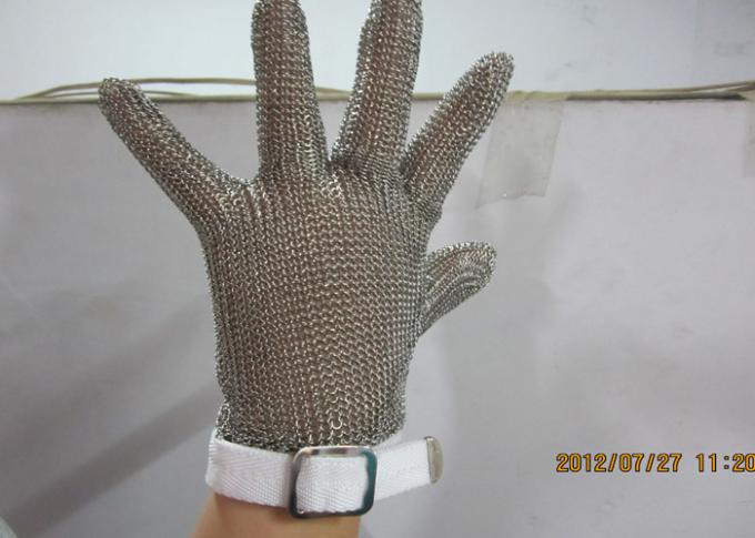 Αντι τέμνοντα γάντια ανοξείδωτου χασάπηδων με τα μεταλλικά πιάτα, υψηλής αντοχής