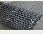 Metal Ladder Flat Flex Wire Belt , Wire Mesh Conveyor Belt For Food Industry